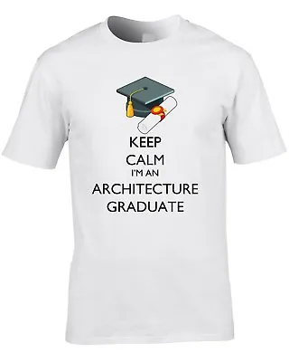 Buy Architecture Graduate Mens T-Shirt Graduation Gift Architect University Cool • 10.99£