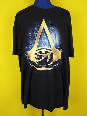 Buy Assassin's Creed Origins Hieroglyph T-Shirt Size XL • 15£