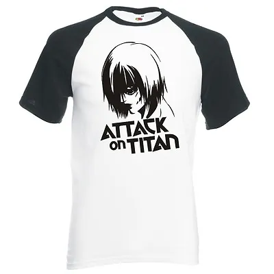 Buy Attack On Titan, Anime  Annie Leonhart  Unisex, Raglan Baseball T-shirt • 14.99£