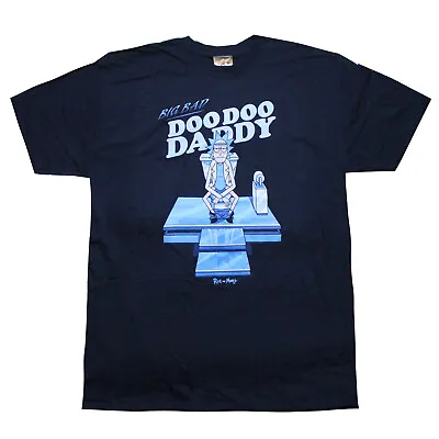 Buy Licensed Mens RICK AND MORTY BIG BAD  DOODY DADDY T-SHIRT XXL TOP • 5.99£