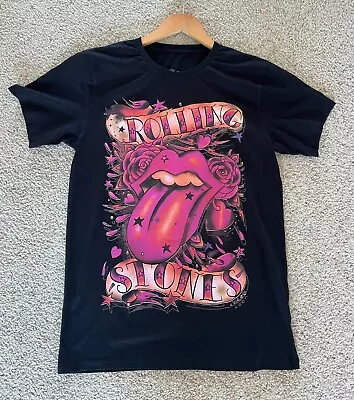 Buy Mens The Rolling Stones T-Shirt Officially Licensed Black Sizes S-2XL Crew Neck • 9.95£