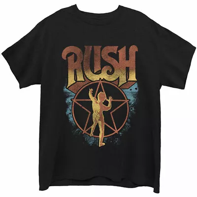 Buy Rush Starman Colour Black T-Shirt NEW OFFICIAL • 14.89£