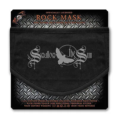 Buy Swallow The Sun Logo Black Face Mask OFFICIAL • 10.59£