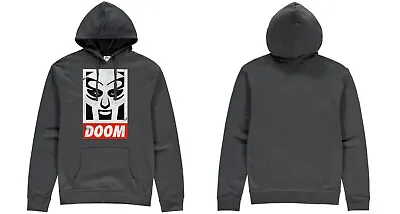 Buy MF Doom Distressed Doom Hip Hop Hoody Black • 31.49£