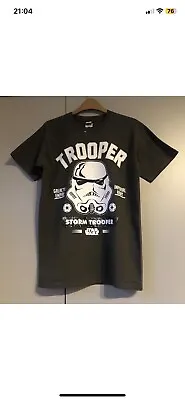 Buy Star Wars Stormtrooper Imperial T-Shirt Size S Small New FREE POSTAGE Light Grey • 6.99£