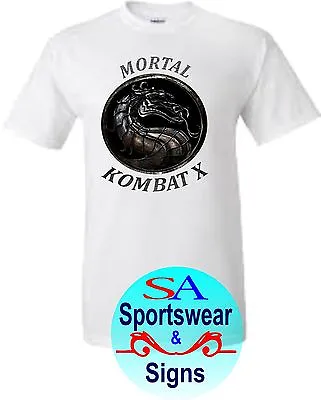Buy Adults And Kids Mortal Kombat X Fun Xbox Ps3 Sizes Xs - Xxl T Shirt • 9.99£