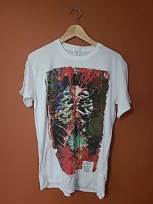Buy Funeral For A Friend White Band T-Shirt Medium Mens • 8£