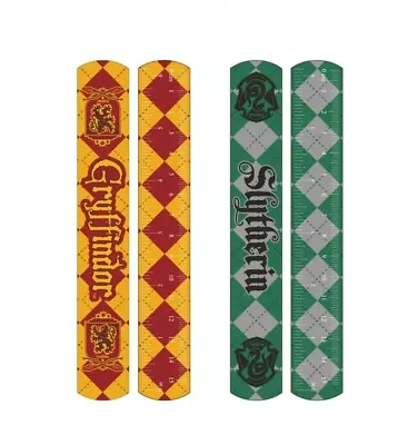 Buy Harry Potter Slap Bracelets 196 Pks Rulers 4 Pk Slytherin Gryffindor Nostalgia • 274.45£