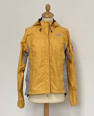 Buy The North Face Goretex Paclite Rain Jacket Flight Series Yellow Women’s M • 50£