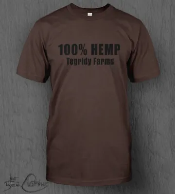 Buy Tegridy Farms T-Shirt MEN'S South Park 100% Hemp 420 Weed Cartman Cannabis Top • 13.99£