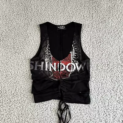 Buy Shinedown X I Am Koko La Reworked T Shirt Women's Large Black Sleeveless • 22.72£