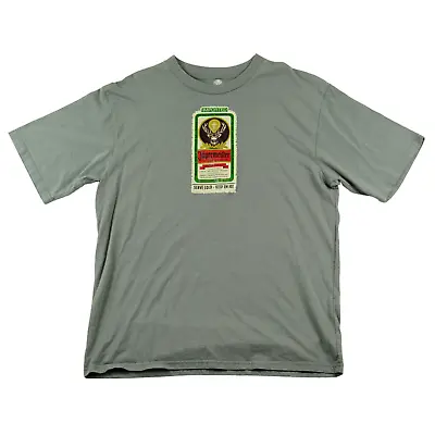 Buy Jagermeister Imported Bottle Graphic Tee Shirt Gray Large Officially Licensed • 17.06£