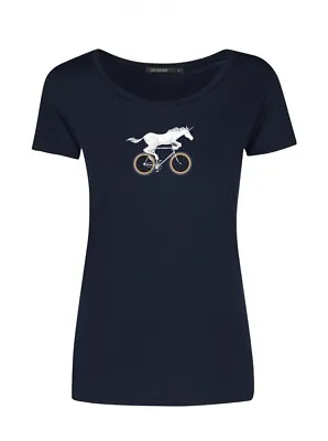 Buy BNWT Greenbomb Unicorn T-Shirt 100% Organic Cotton Navy RRP £35 In XS, S, M, L • 15£