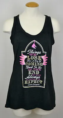 Buy Harry Potter Tank Top T-shirt Luna Lovegood Quote Women's Graphic Tee Gray NWT • 15.36£