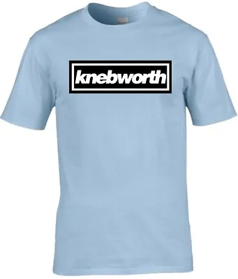 Buy Knebworth Commemorative Liam Gallagher Oasis Premium Cotton Ring Spun T-shirt • 13.99£