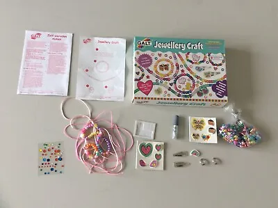 Buy Galt Toys, Jewellery Craft, Kids' Craft Kits, 5 + , Beads, String, Gems, Glitter • 5£