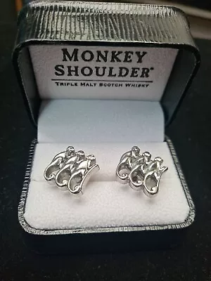 Buy Monkey Shoulder Cufflinks Limited Edition Merch • 25£