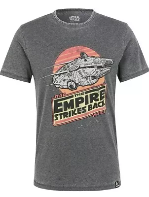 Buy Recovered Disney Star Wars T-Shirt, Retro, Size M Medium The Empire Strikes Back • 10.29£