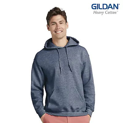 Buy Blank Gildan Heavy Hoodies GD57 • Loads Of Colours • Fast UK Courier Shipping • 10£