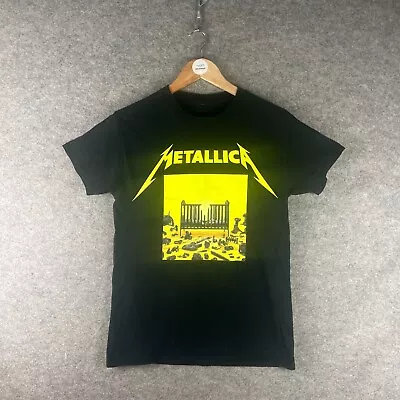 Buy Metallica Shirt Mens Small Black Seventy Two Reversible Print • 9.99£