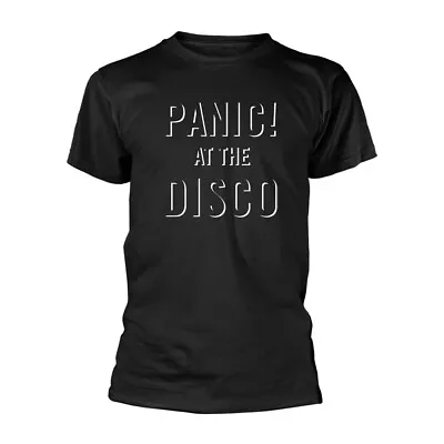 Buy PANIC! AT THE DISCO - LOGO SHADOW BLACK T-Shirt XX-Large • 8.22£