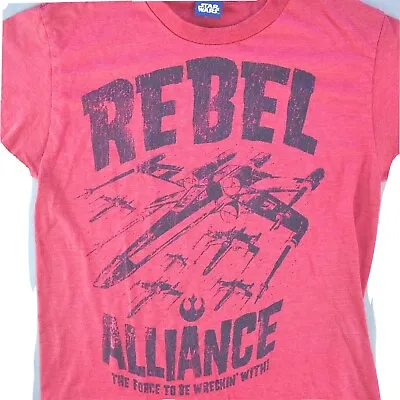 Buy Star Wars X-Wing Rebel Alliance Kids M Retro T-shirt Medium Force To Be Wreckin • 14.16£