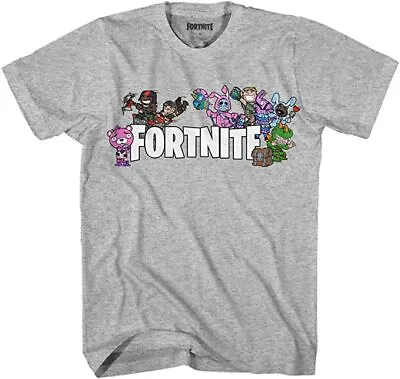 Buy Fortnite Adult & Kids Size T-Shirt Chibi Style IIama Official Merch 7yr - Adult • 6.99£