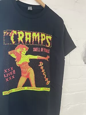 Buy The Cramps Smell Of Female T-shirt Poison Ivy Garage Punk Rockabilly New Unworn • 10£