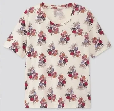 Buy NWT Uniqlo The Tale Of Genji Short Sleeve Relaxed Fit Top Small • 26.02£