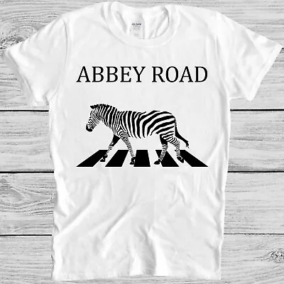 Buy Zebra Crossing Abbey Road Meme Music Movie Gift Tee T Shirt M1123 • 6.35£
