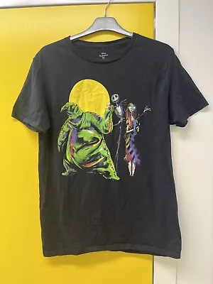 Buy Disney The Nightmare Before Christmas Oogie Boogie Jack & Sally T-Shirt Size M • 14.99£