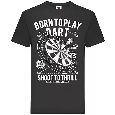 Buy Born To Play Dart T-shirt • 14.99£