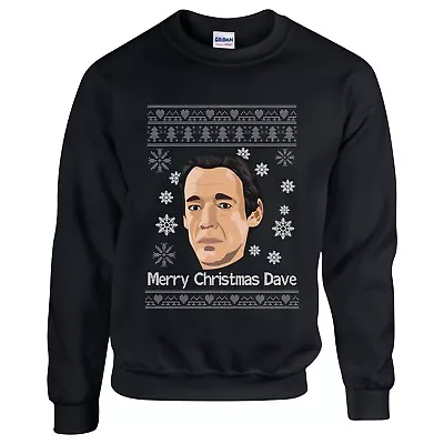 Buy Christmas Jumper. Only Fools And Horses Inspired Merry Christmas Dave Jumper • 20.99£