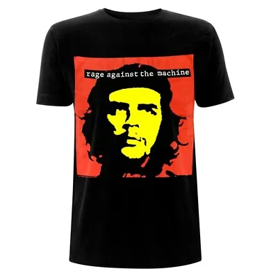 Buy RAGE AGAINST THE MACHINE - CHE (OLD) BLACK T-Shirt, Front & Back Print X-Large • 14.86£