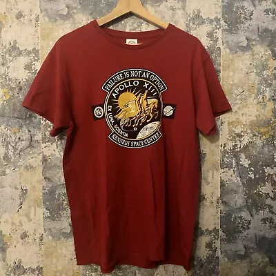 Buy Apollo NASA Vintage T-shirt Red Size M • 6£