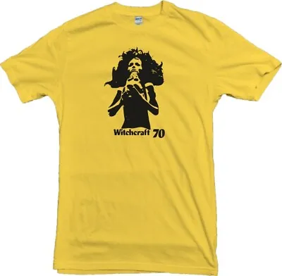 Buy Witchcraft 70 T-Shirt - 1970s, Horror, Various Colours, S-XXL • 18.99£