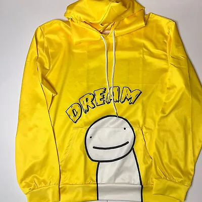 Buy Dream Smile Merch Hoodie Bright Yellow Size M • 15.63£