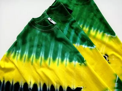 Buy Jamaica T-Shirt Tie Dye Reggae Flag Men's Women's Adults Retro Rasta Wailers Top • 10.50£