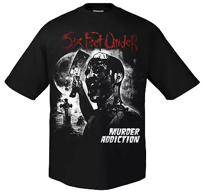 Buy SIX FEET UNDER - Murder Addiction - T-Shirt - Größe Size S - Neu  • 19.17£