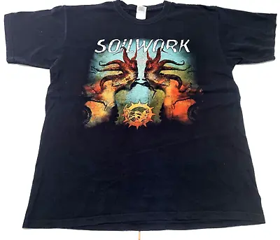 Buy Soilwork 2008 Aus Tour T Shirt (L) Gildan Heavy Cotton Double Sided Free Post AU • 43.29£