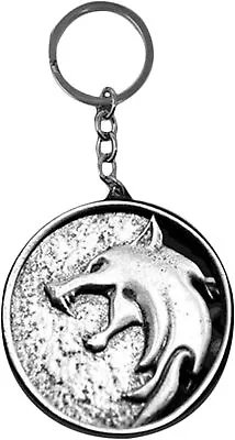 Buy Pyramid International The Witcher Keyring The Wolf Design 3D Metal 4.5 X 6cm - • 10.46£