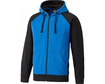 Buy Dickies Two Tone Work Uniform Hoodie Sweatshirt SH3009 Royal Blue • 33.98£