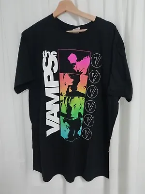 Buy The Vamps Middle Of The Night Tour 2017 T-Shirt European Leg Size XL Band Tees • 15.99£