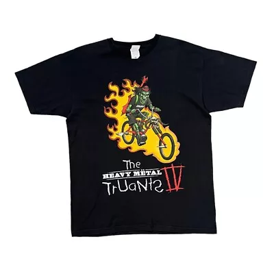 Buy THE HEAVY METAL TRUANTS IV  Road Crew  Music Band Festival Tour T-Shirt Medium • 15£