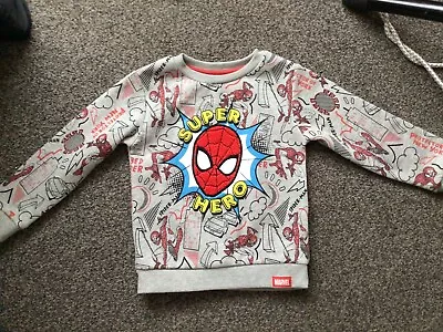Buy Spider-man Sweatshirt Age 2-3 • 1.70£