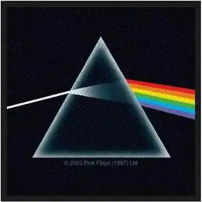 Buy Pink Floyd Dark Side Of The Moon  Sew-on Cloth Patch 100mm X 100mm  (rz) • 3.99£