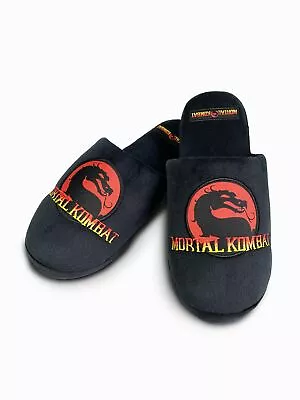 Buy Official Mortal Kombat Retro Plush Mule Slippers 8-10 Bnwt • 14.95£