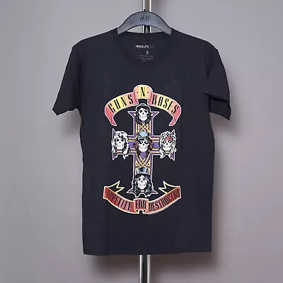 Buy Guns N Roses T-Shirt Appetite For Destruction Black Official SMALL S Band Tee • 10£