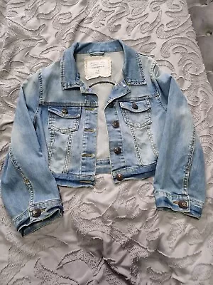 Buy Ladies Denim Jacket Size 12 • 2.99£