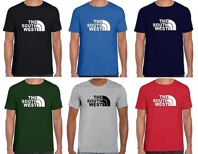 Buy SOUTH WEST North Face Inspired T-shirt DEVON CORNWALL TORQUAY  ETC SMALL TO 3XL • 9.50£